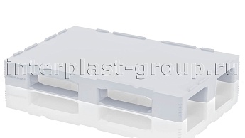 Поддон пластиковый гигиенический V1 (с бортиком) белый в Астане
