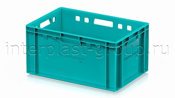 Ящик для мяса и колбасных изделий Е-3 бирюзовый в Астане