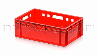 Ящик для мяса и колбасных изделий Е-2 красный в Астане