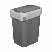 Контейнер для мусора Smart Bin 10 л (серый) 10 серый в Астане