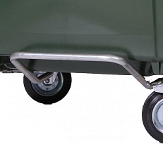 Педаль для мусорного контейнера 1100 л. серый в Астане Педаль для мусорного контейнера 1100 л. серый в Астане