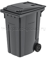 Мусорный контейнер 360 л серый 360 серый в Астане Мусорный контейнер 360 л серый 360 серый в Астане